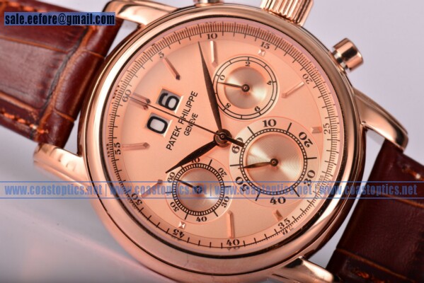 Patek Philippe Grand Complication Chrono Watch Replica Rose Gold 72569RRC